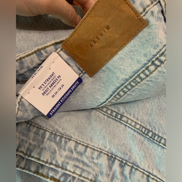 H&M 90’s Straig HR Ultra High Rise - Picture 6 of 6